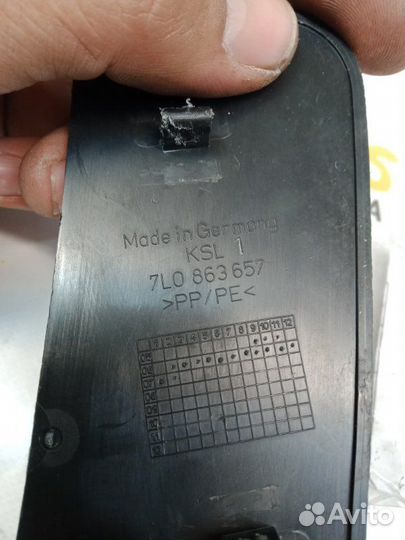 Заглушка Porsche Cayenne 957 M55 2007