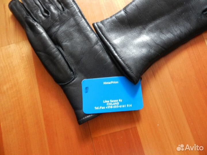 Перчатки женские кожаные новые