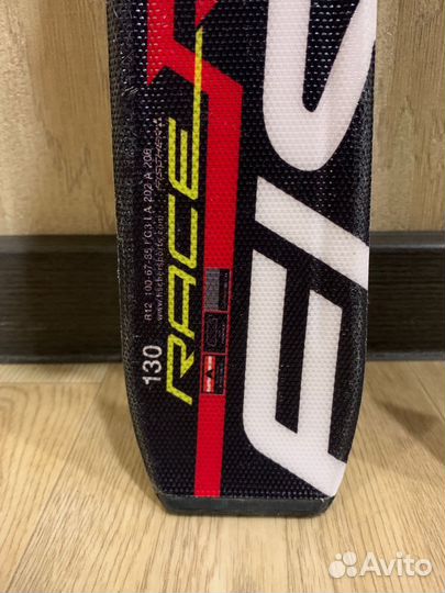 Горные лыжи fischer с креплениями