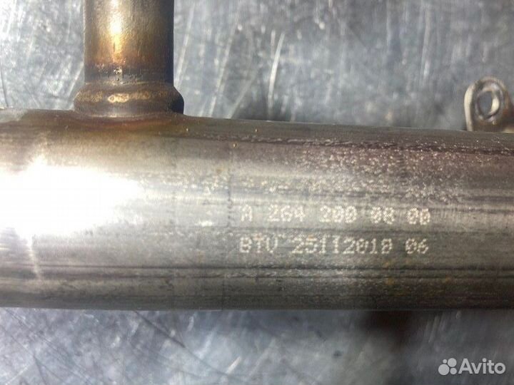 Трубка охлаждающей жидкости металлическая Mercedes