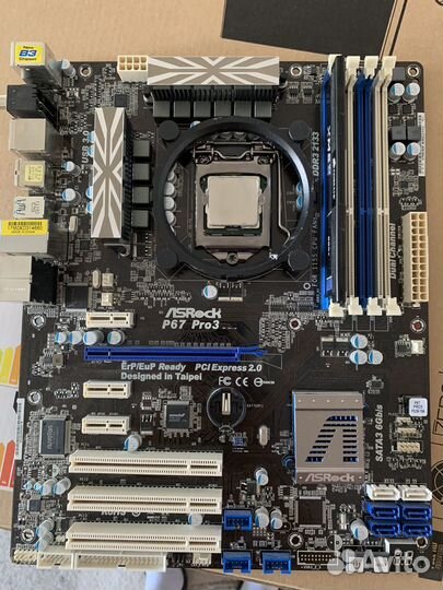Материнская плата asrock p67 pro3