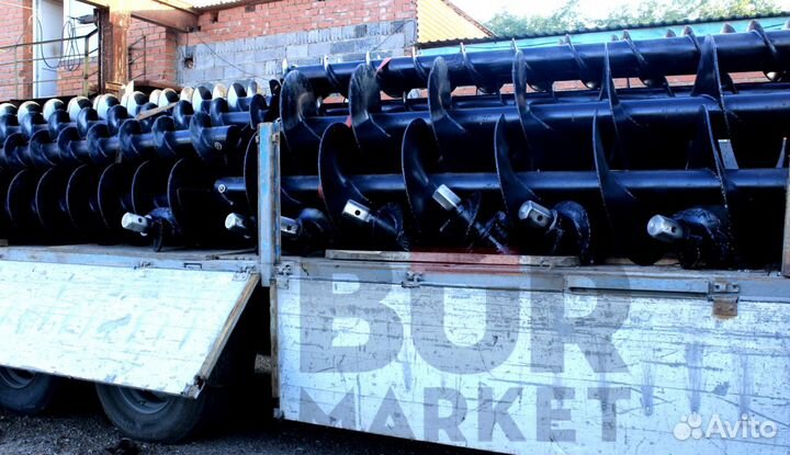 Шнек буровой, для бо-2 D-950мм, L -6м