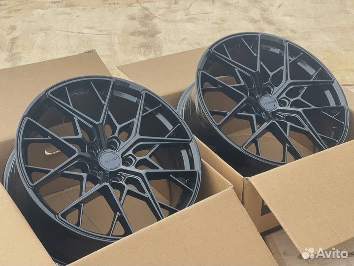 Диски R20 5*114.3 HRE FF10 Черный глянец gloss bla