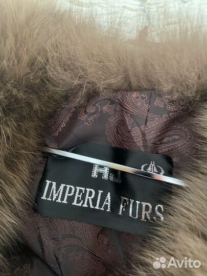 Жилетка меховая натуральная женская