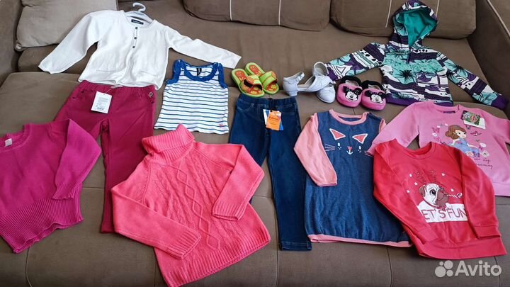 Одежда и обувь пакетом 98-104