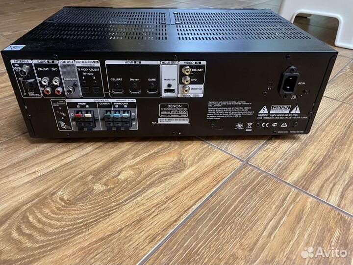Denon avr x 500 ресивер для домашнего кинотеатра