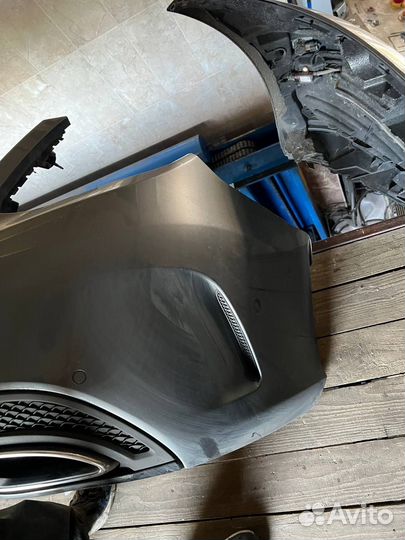 Бампер задний Mercedes c w205 седан amg