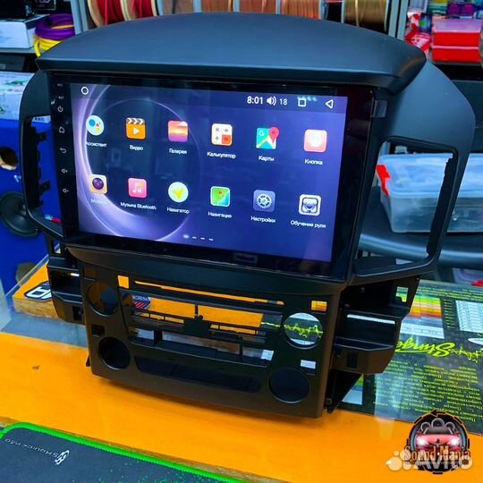 Штатная магнитола Lexus RX300 Toyota Harrier 1997