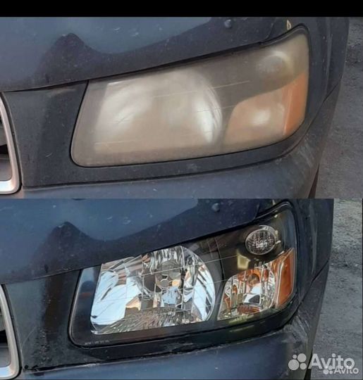 Полировка фар