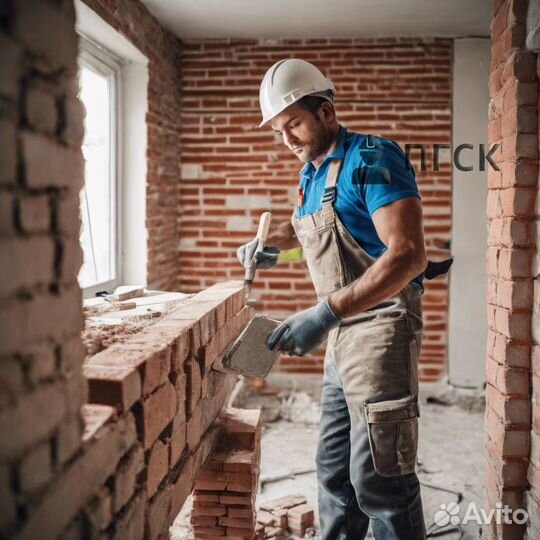 Работа Каменщиком