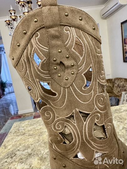 Сапоги казаки женские 39