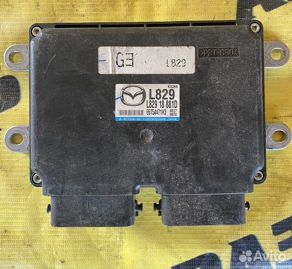 Эбу мозги Mazda 6 GG