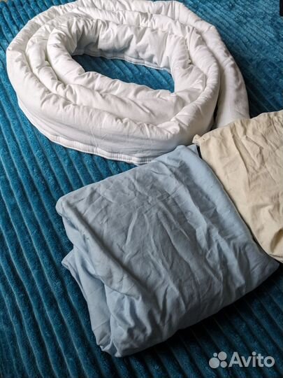 Простыни для овального матраса в детскую кровать