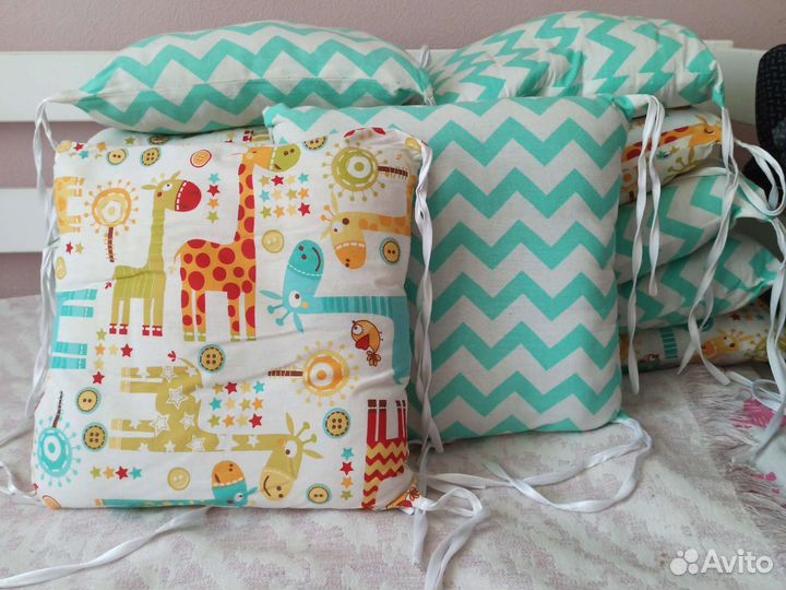 Бортики в детскую кроватку