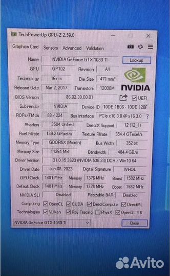 GTX 1080 ti Founders Edition