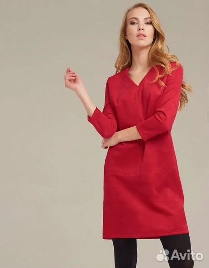 Платье замшевое 4teen