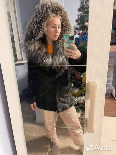 Шуба норковая 46 размер