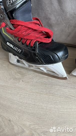 Вратарские коньки bauer elite int