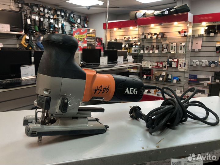 Но75 Электролобзик Aeg Step 1200 XE