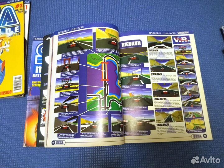 Журнал Sega magazine 94, 95 годы. Официальный