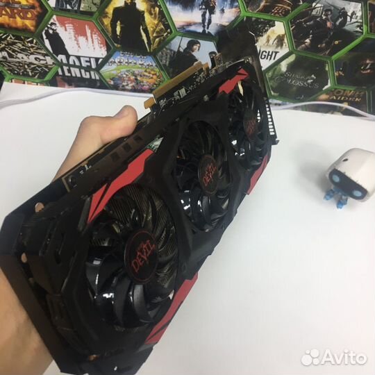 Видеокарта AMD Radeon Red Devil RX480 8Gb