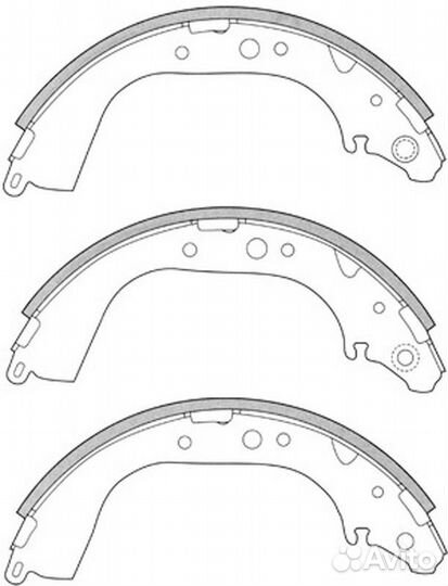 Тормозные колодки BS21305* SB nagamochi (импорт