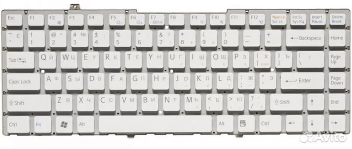 Клавиатура Sony vaio VGN-FW290NCB OEM