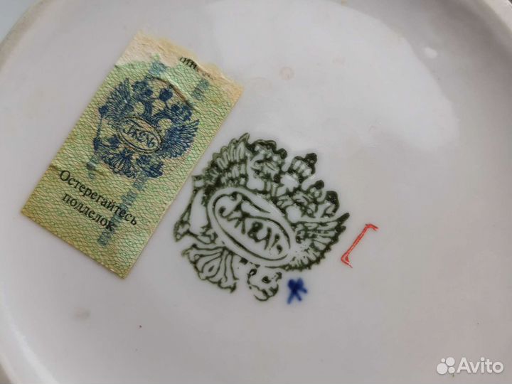 Ваза для цветы гжель