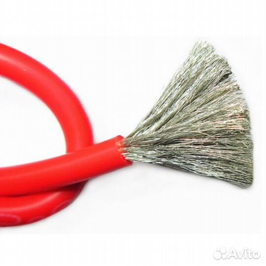 Провод ET 18AWG-SR красный, в силиконовой оплетке