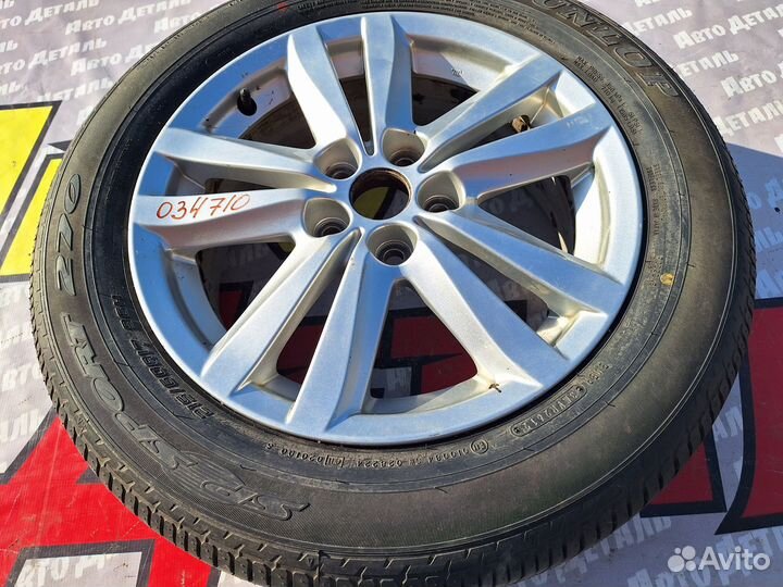 Колесо Mitsubishi ASX R17 + Dunlop SP Sport 270