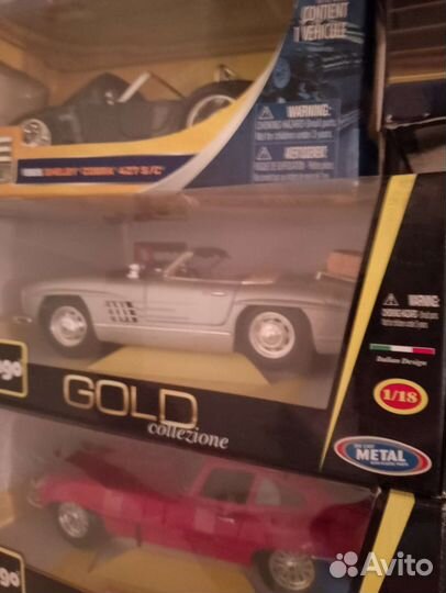 Модели автомобилей 1 18