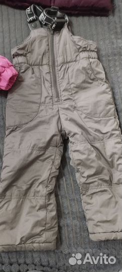 Детские теплые вещи пакетом для Натальи