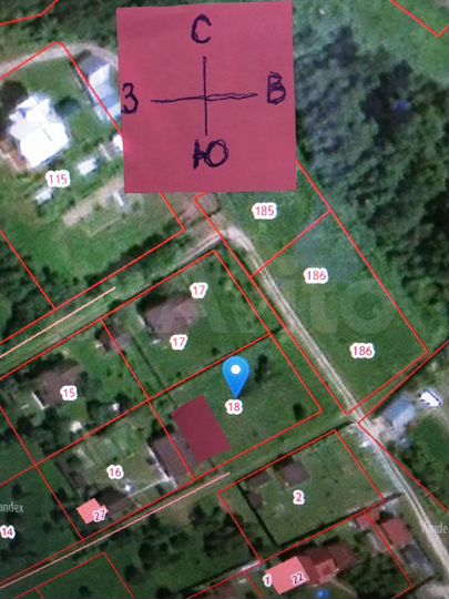 Дача 14 м² на участке 13 сот.