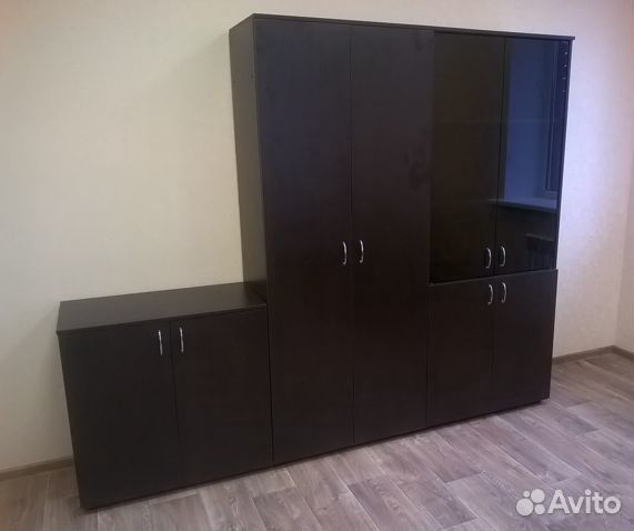 Офисный шкаф для документов А4 со стеклом