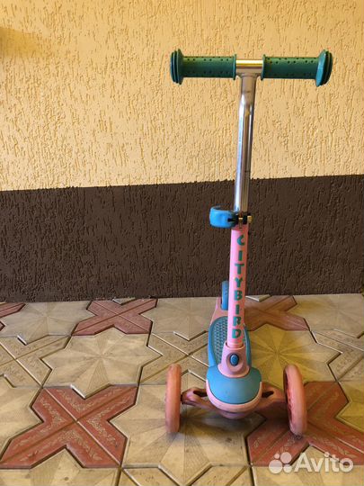 Самокат детский трехколесный бу