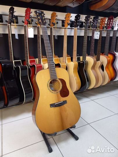 Акустическая гитара Cort Gold D6 Nat WCase Новая