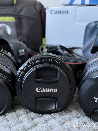 Зеркальный фотоаппарат canon eos 600d