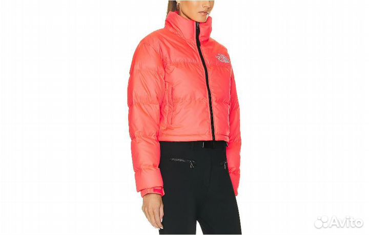 THE north face Down Jacket Women's Coral Red (L)(42)