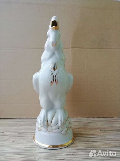 Фарфоровый графин петушок Городницкий гфз СССР