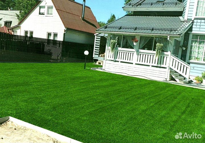Рулонный газон 