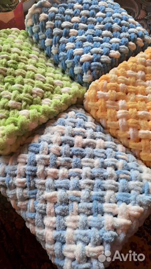 Плед детский плюшевый