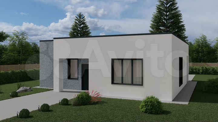 Дом 117 м² на участке 7,5 сот.