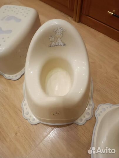 Сидушка на унитаз со ступенькой горшок
