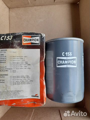 Фильтр масляный Опель