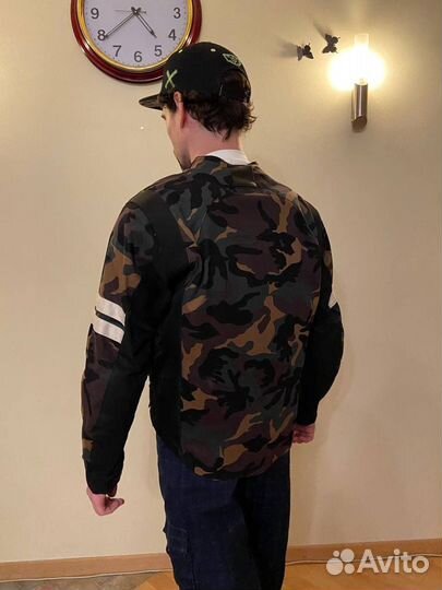 Мотокуртка icon мужская, размер М