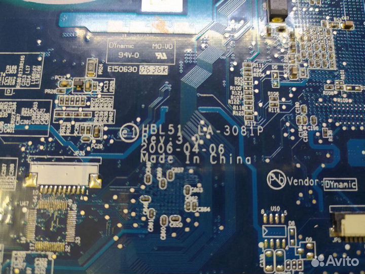 Материнская плата BHL51 LA-308 для Acer 3690