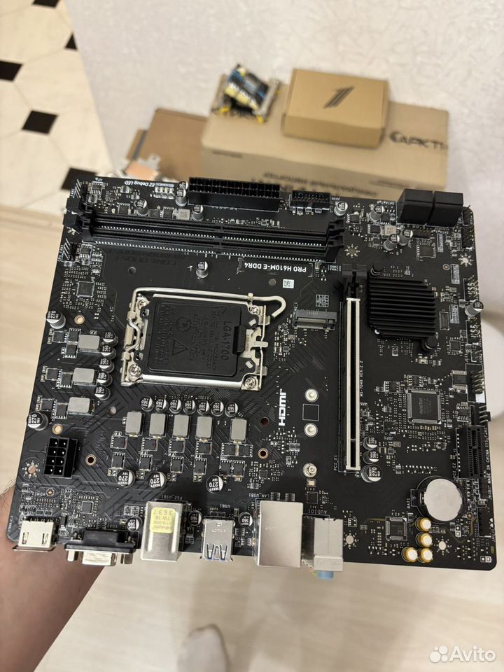 Материнская плата MSI PRO H610M-E DDR4