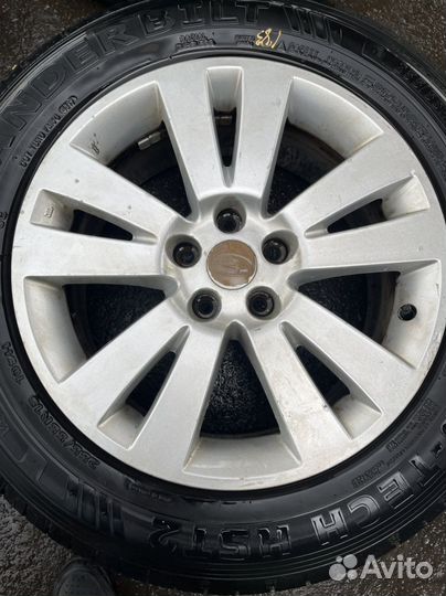 Диски с резиной subaru tribeca