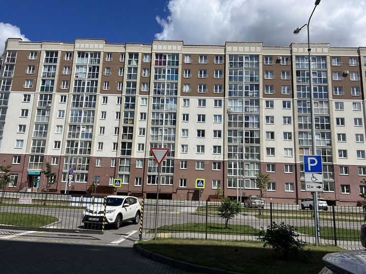 1-к. квартира, 40 м², 5/9 эт.