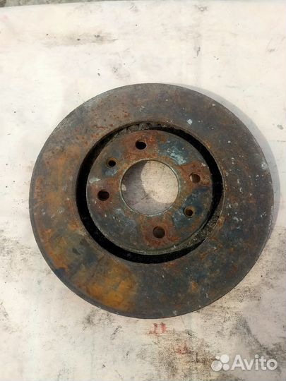 Диск тормозной передний Peugeot 406